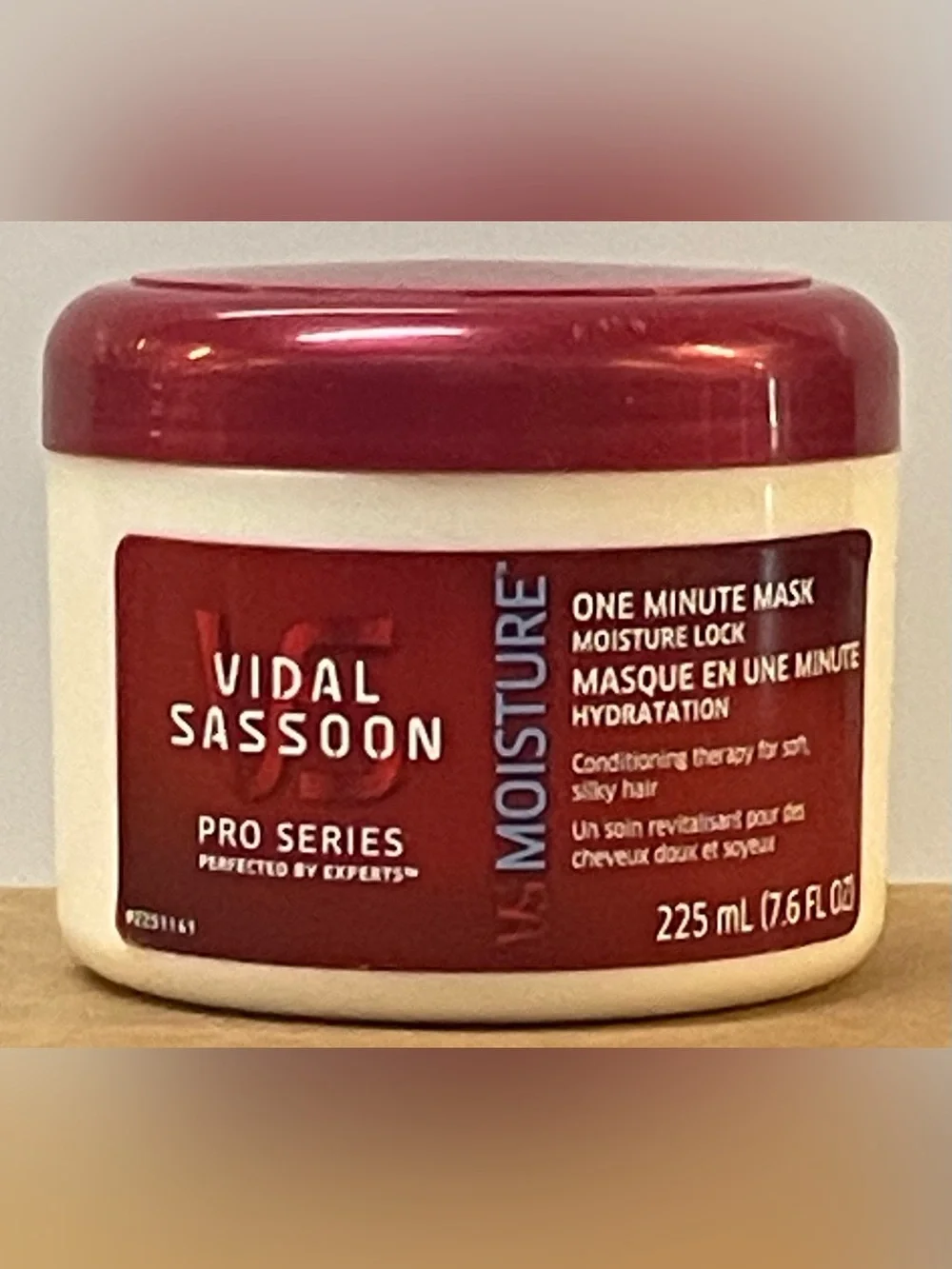 Vidal Sassoon Pro Series One Minute Moisture Mask